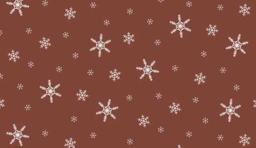 雪の結晶のパターン3