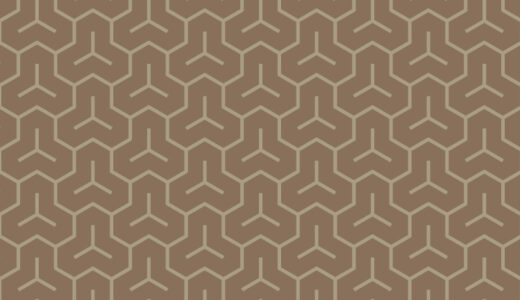 毘沙門亀甲のパターン
